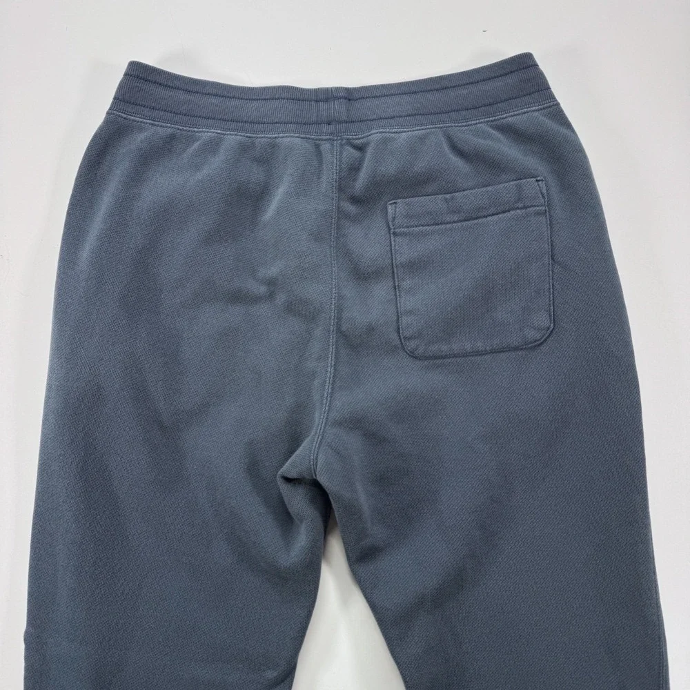 UNIQLO Cotton Polyester Knit Jogger Sweatpants Mens Small Blue